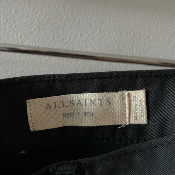men’s all saints jeans size W31 slim fit - Picture 8 of 10